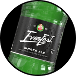 Etiqueta superior de la bebida Gasificada EverFest sabor Ginger Ale de Xauxa